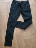 Mens Boohoo Man Size 32" Black Skinny Jeans