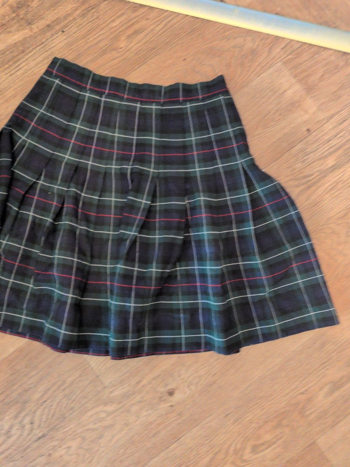 Winterbourne 28" Tartan Check Flare Skirt Knee Length