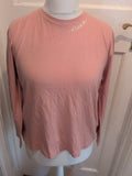 M&S Medium Pink Dream Print Long Sleeve Pyjama Top