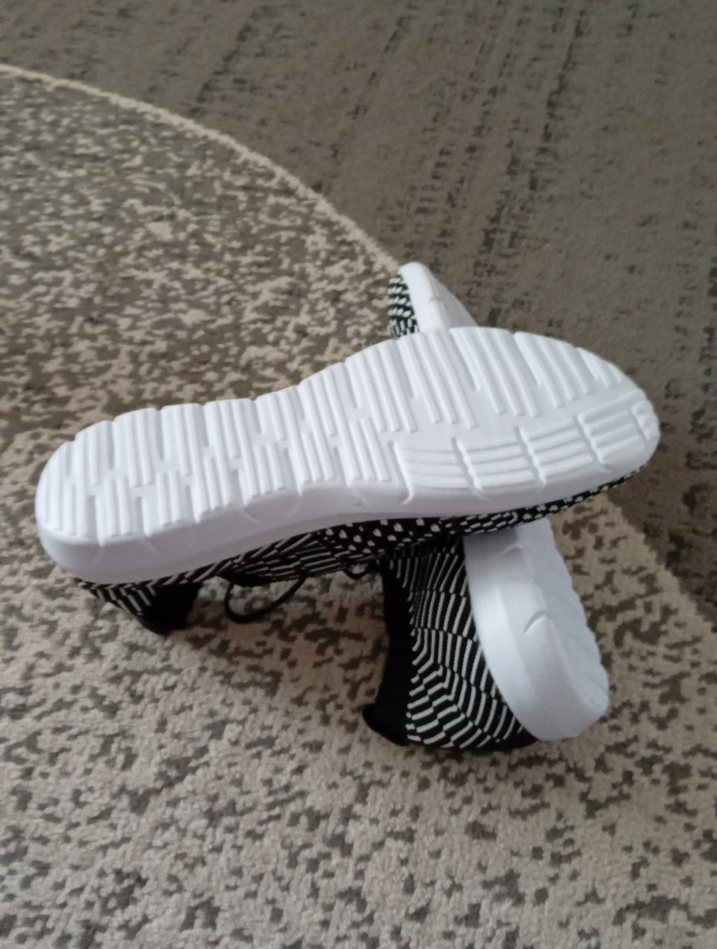 Ladies Brand New Trainers Size 5 Primark Black/white Free Delivery