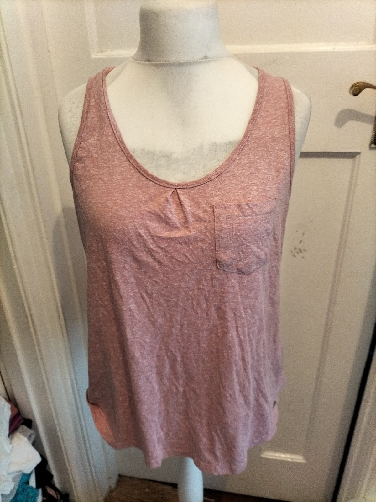 Trespass 16 Pale Pink Fleck Vest Top