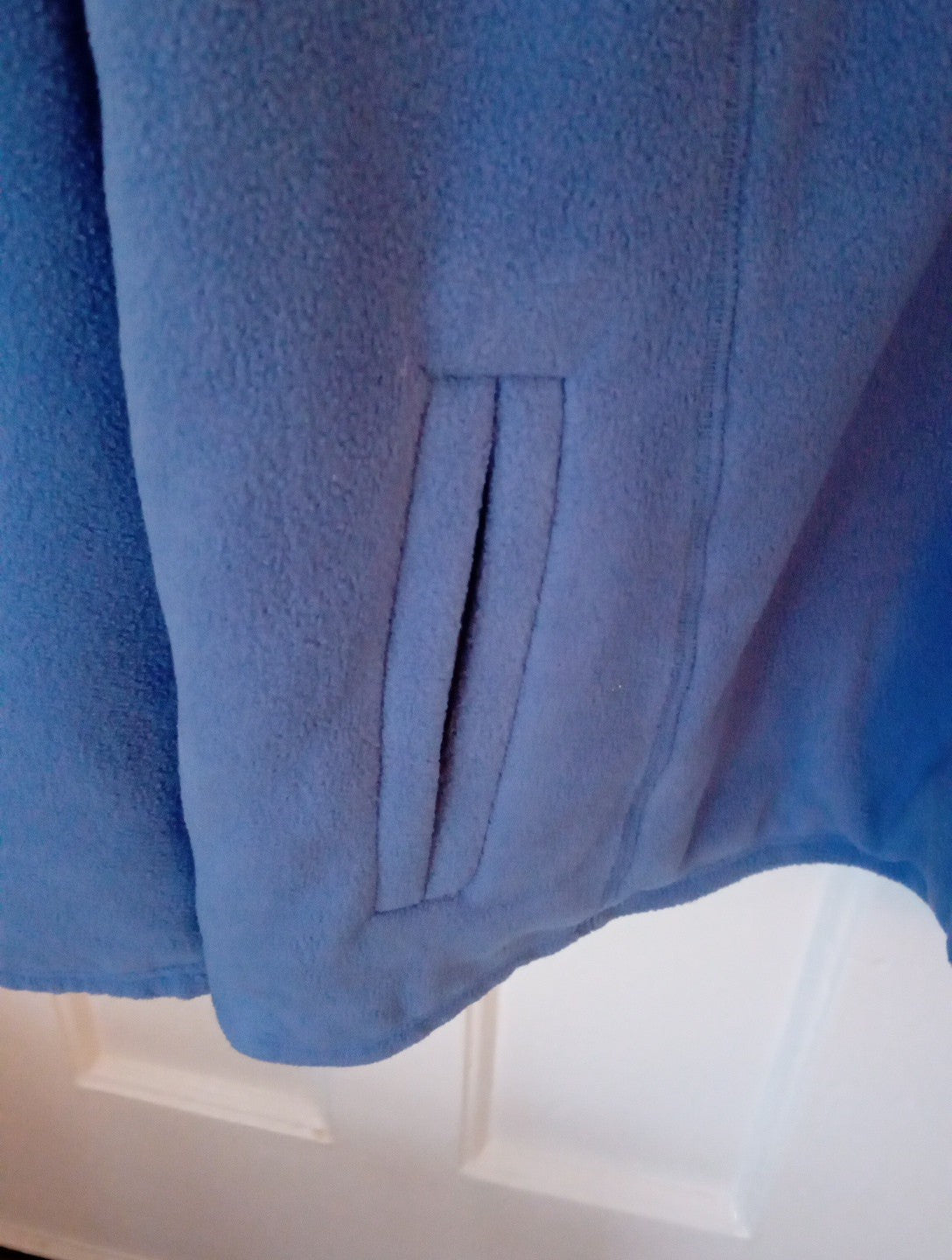 Ladies Pale Blue Jacket Active Size Med Lined