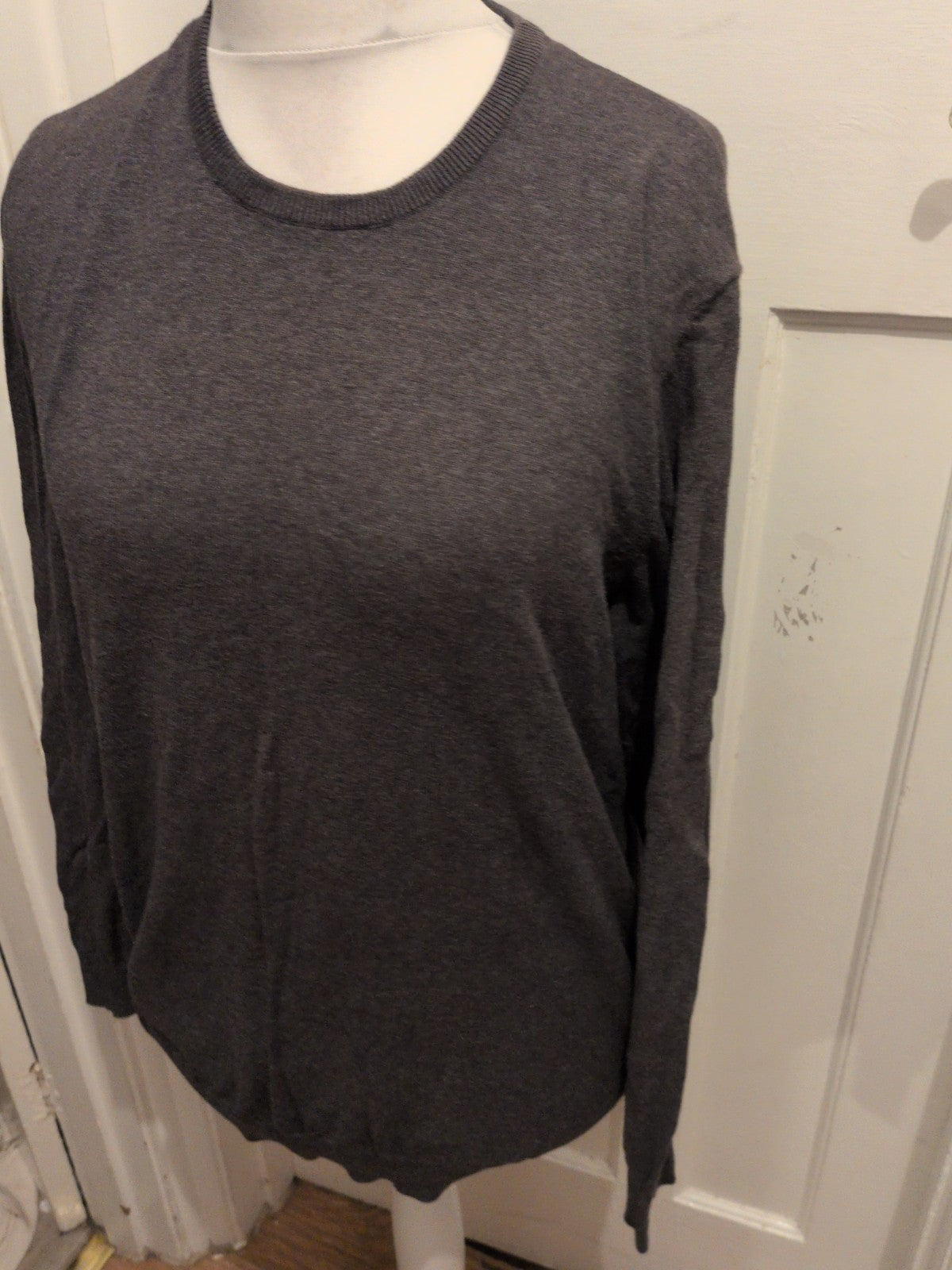 Kiabi XL Grey Long Sleeve Pullover Jumper