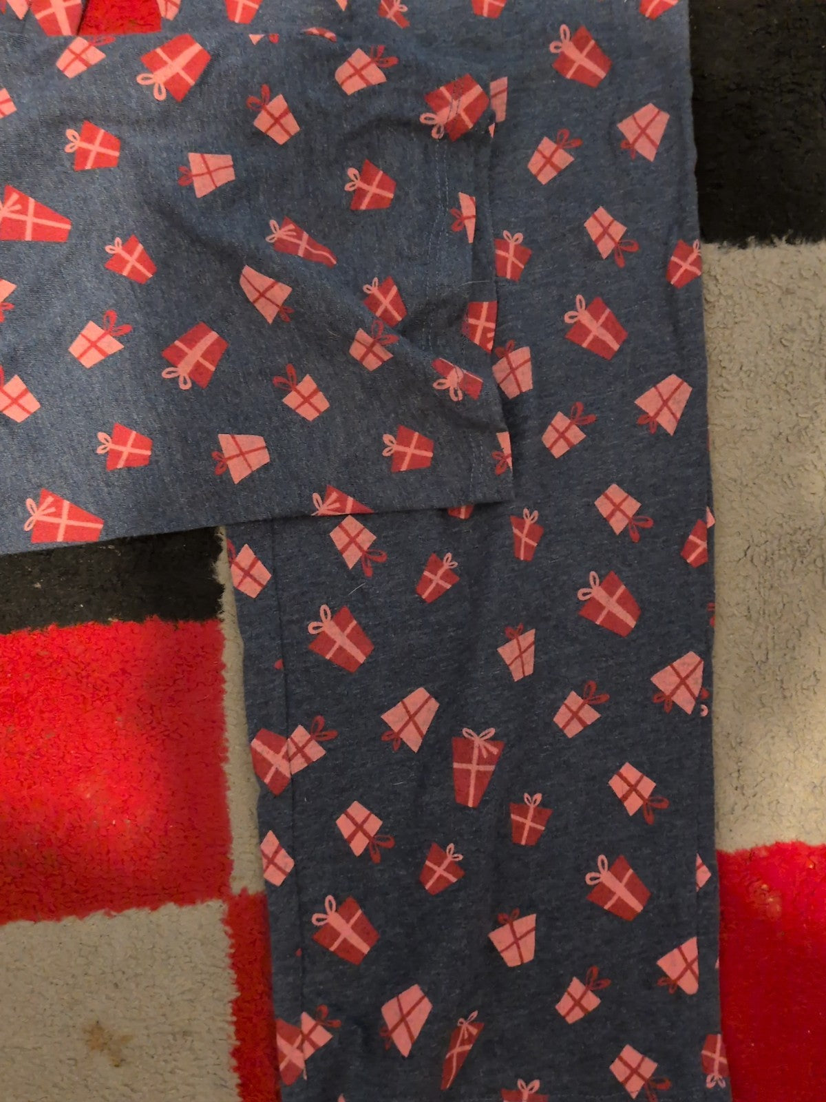 Ladies Tu Size 8 Navy Present Pyjama/Leggings