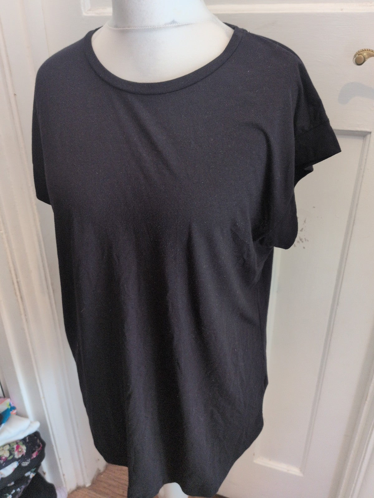 Primark Medium Black Shirt Sleeve T-shirt Dress