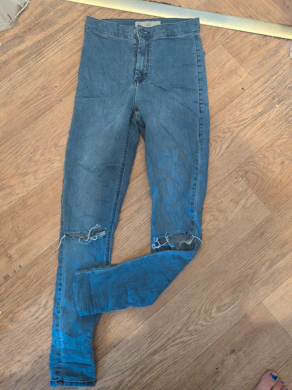 Topshop Moto Joni 28x32 Skinny Jeans