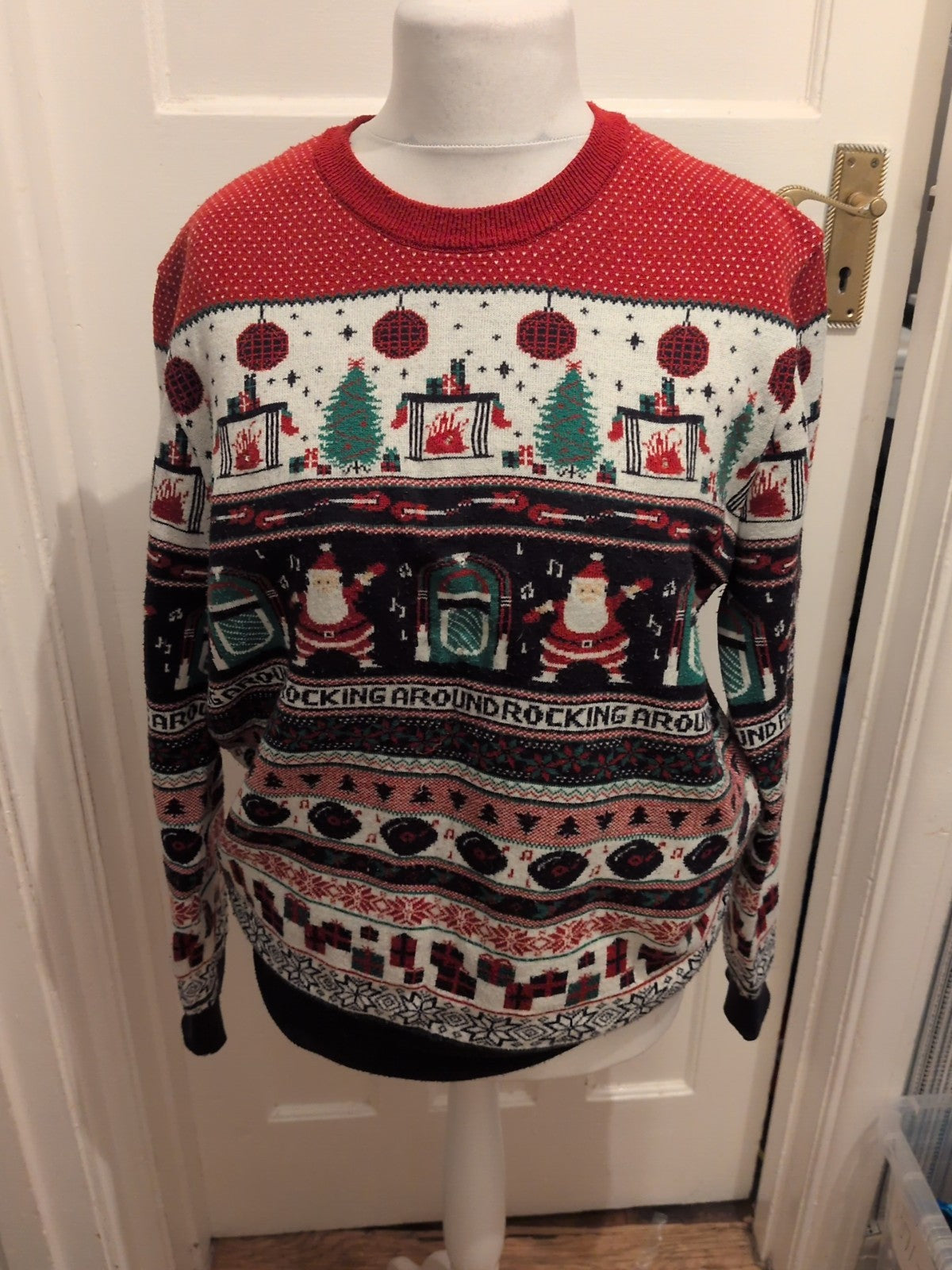 Next Large Christmas Long Sleeve Jumper