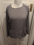 Kley 13 Silvery Long Sleeve Blouse