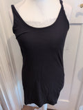 Primark 14-16 Longline Vest Black
