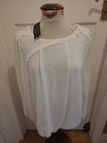 Brand New Ladies Papaya Size 20 Ivory Long Sleeved Blouse