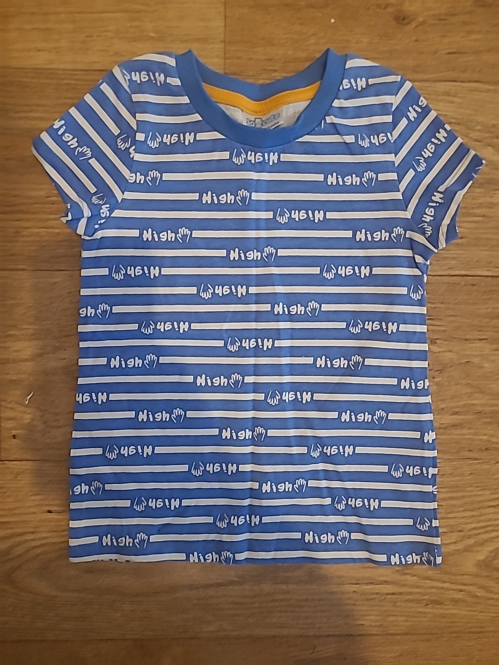 Boys So Cute Age 12-18 Months Blue High 5 Tshirt