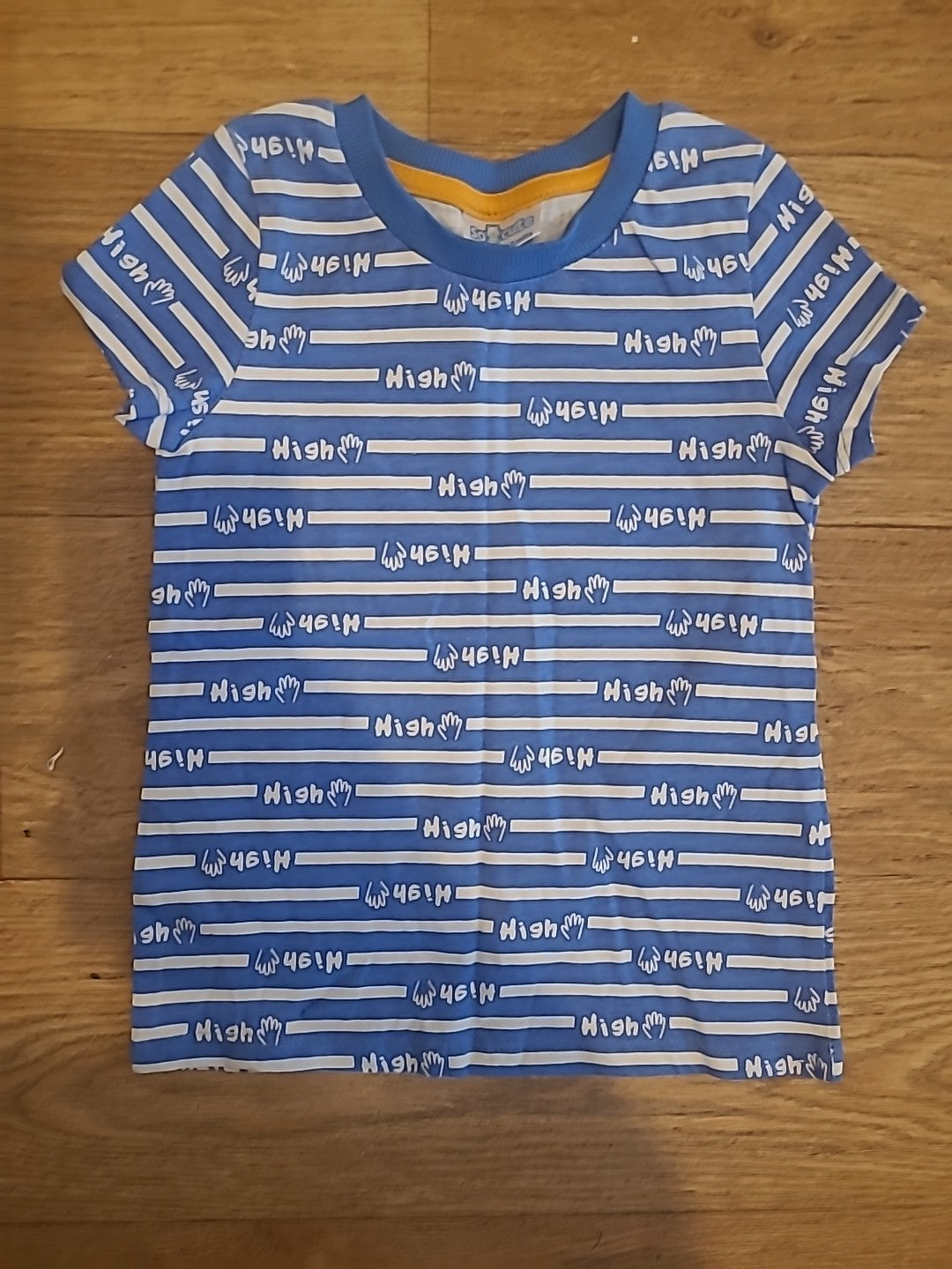 Boys So Cute Age 12-18 Months Blue High 5 Tshirt