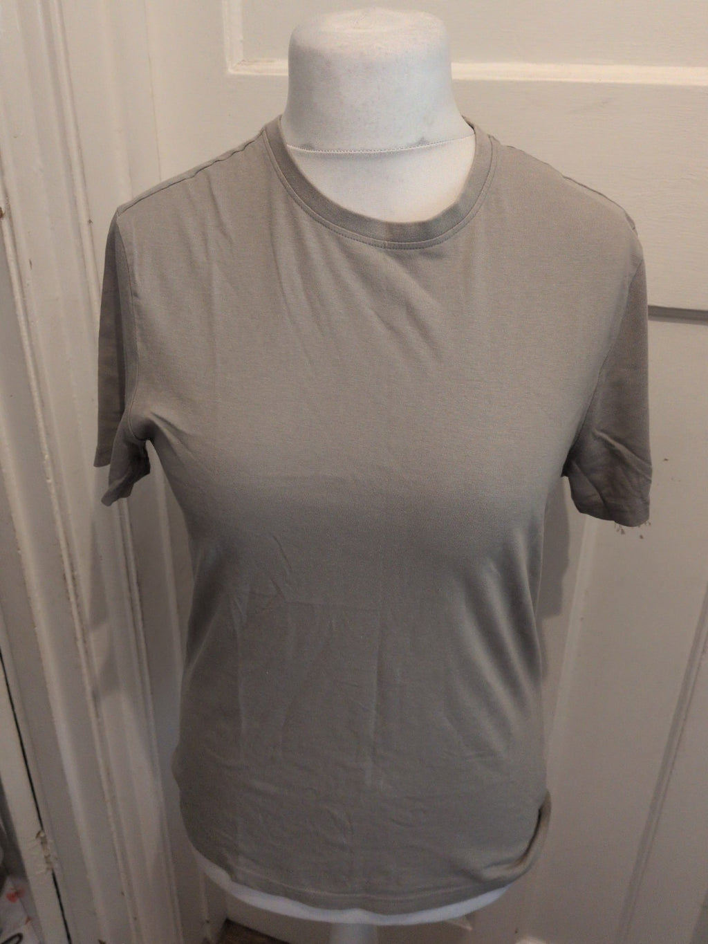TU Man Small Regular Fit Pale Sage T-shirt Short Sleeve