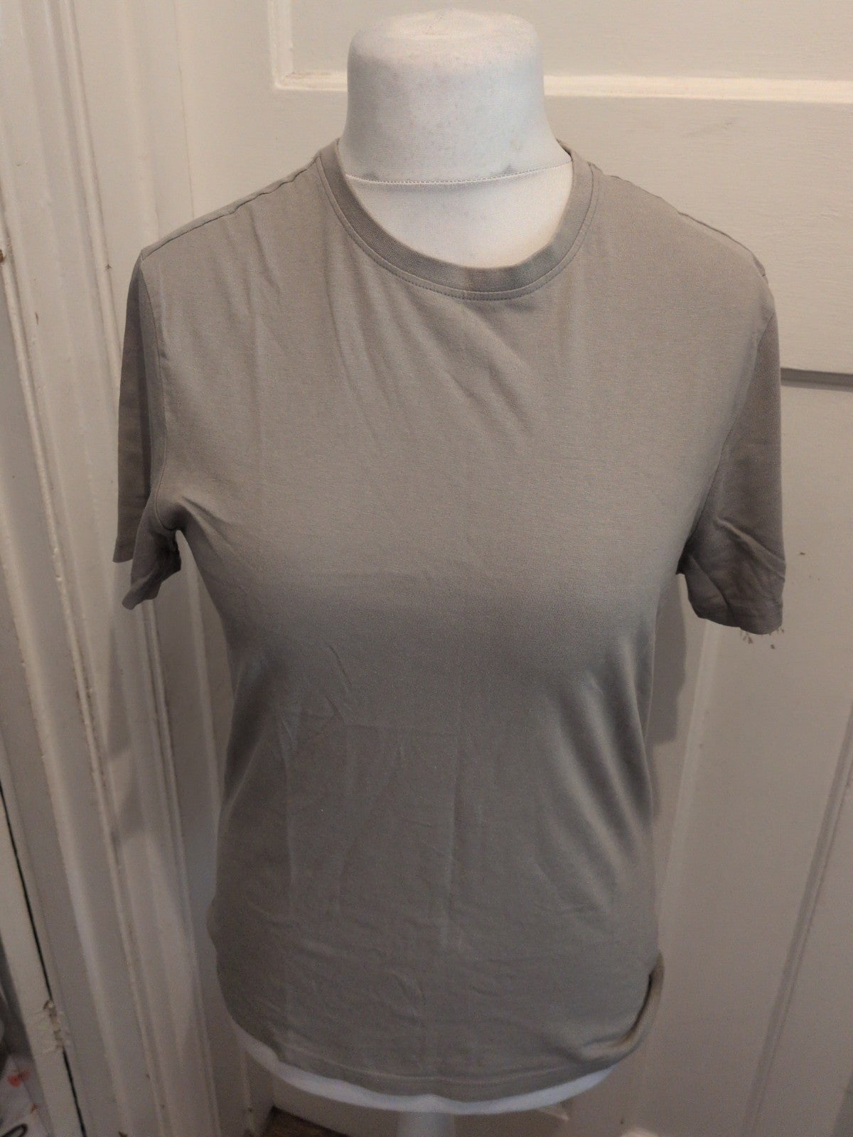TU Man Small Regular Fit Pale Sage T-shirt Short Sleeve
