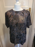 Ladies Victoria House Size Medium Multicoloured Padded Short Sleeved Tshirt