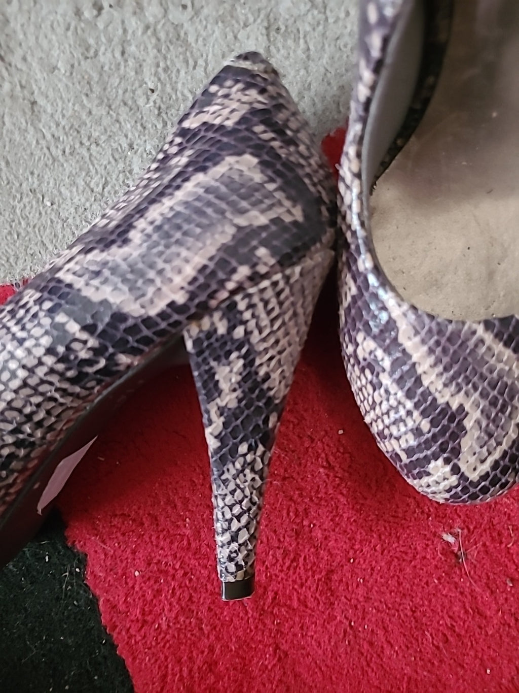 Ladies Marks And Spencer Size 6 Brown/Beige Heels