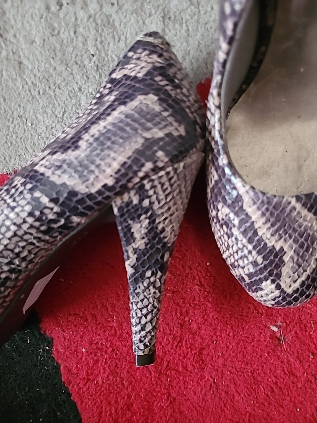 Ladies Marks And Spencer Size 6 Brown/Beige Heels