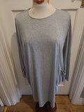 Ladies Size XL Grey Long Sleeved Dress