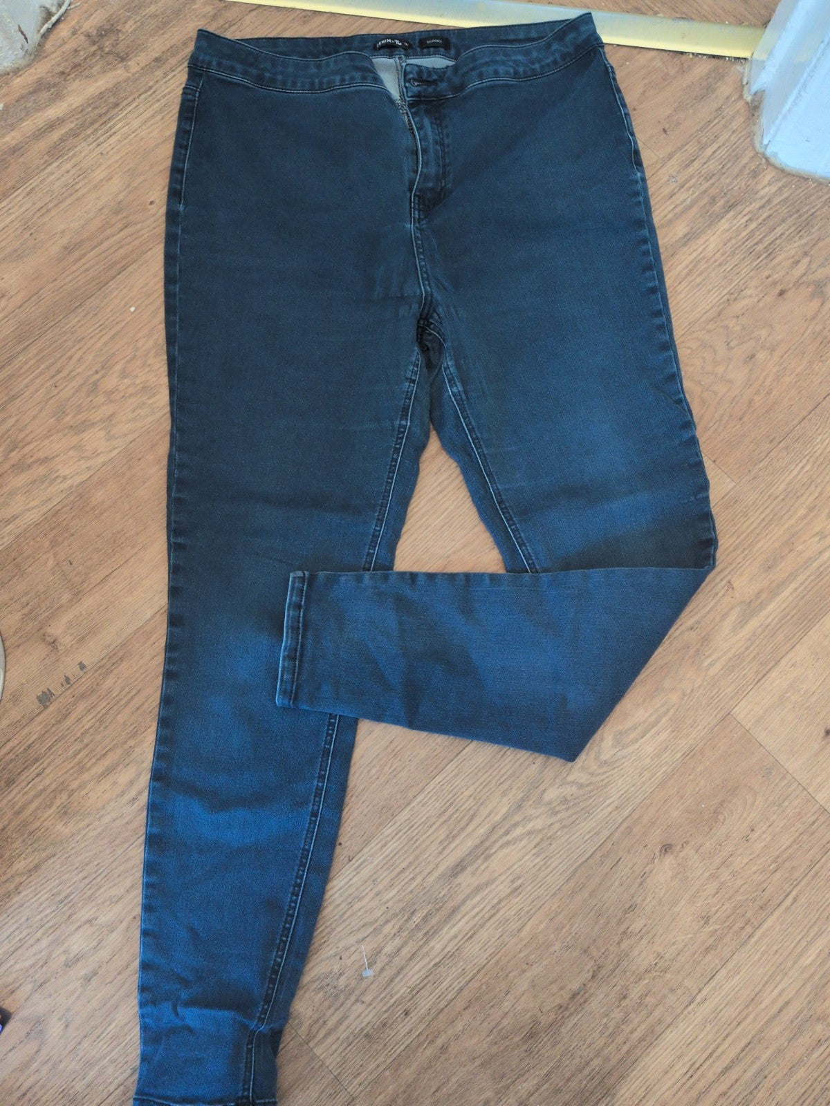 Ladies Denim By TU Size 18L Skinny Blue Jegging