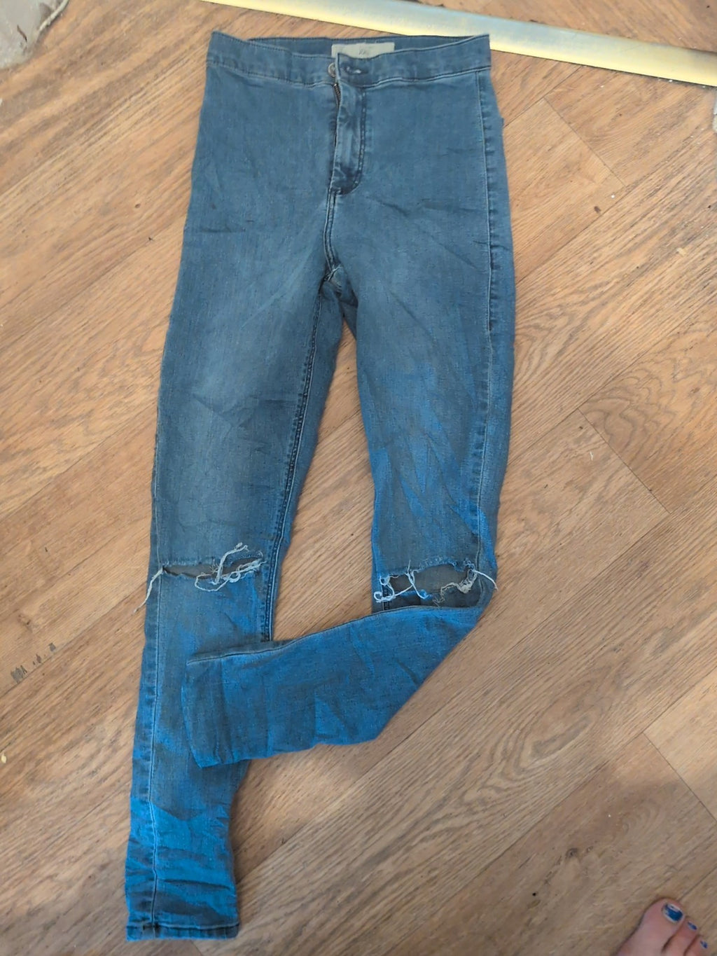 Topshop Moto Joni 28x32 Skinny Jeans