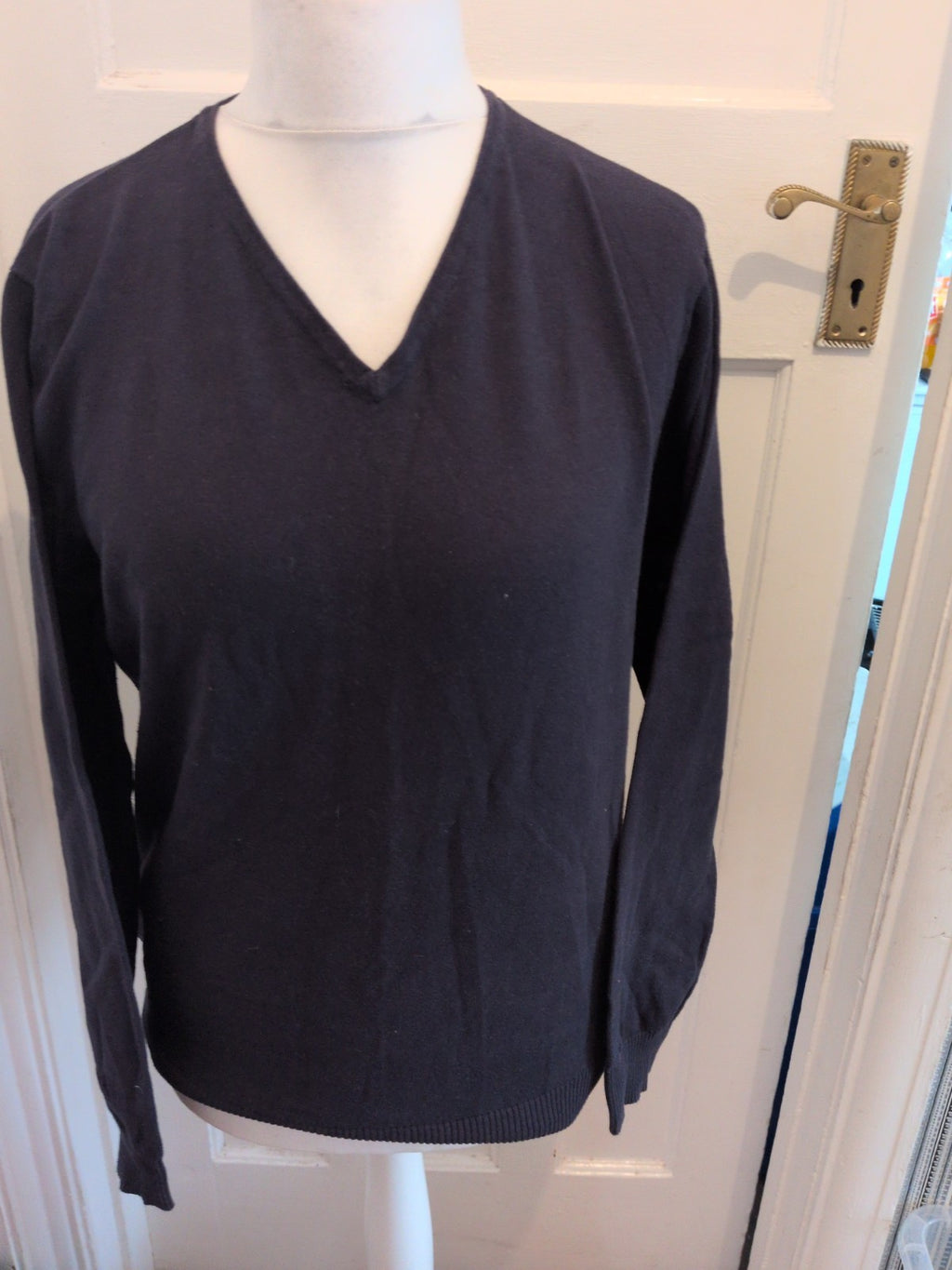 George M Navy Pullover Jumper
