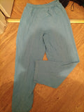 Ladies Michele Hope Size 22/24 Blue Elasticated Trousers
