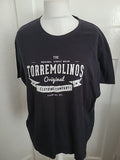 Mens Roly Size 3XL Black Printed Short Sleeved Tshirt
