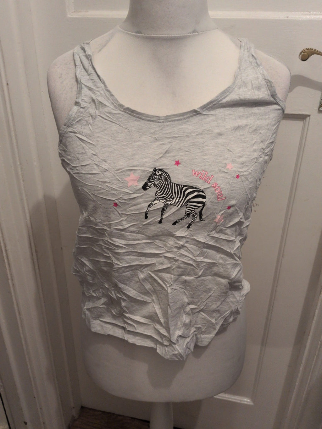 Medium Grey Zebra Pyajama Tol