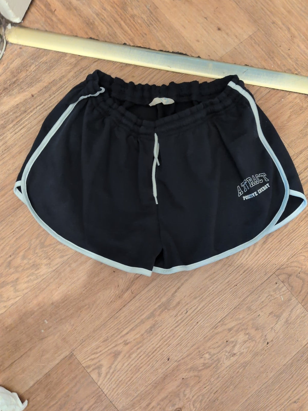 Primark 18-20 Navy With White Elasticated Sleep Shorts
