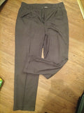 Mens Size 36S Sage Green Formal Trousers