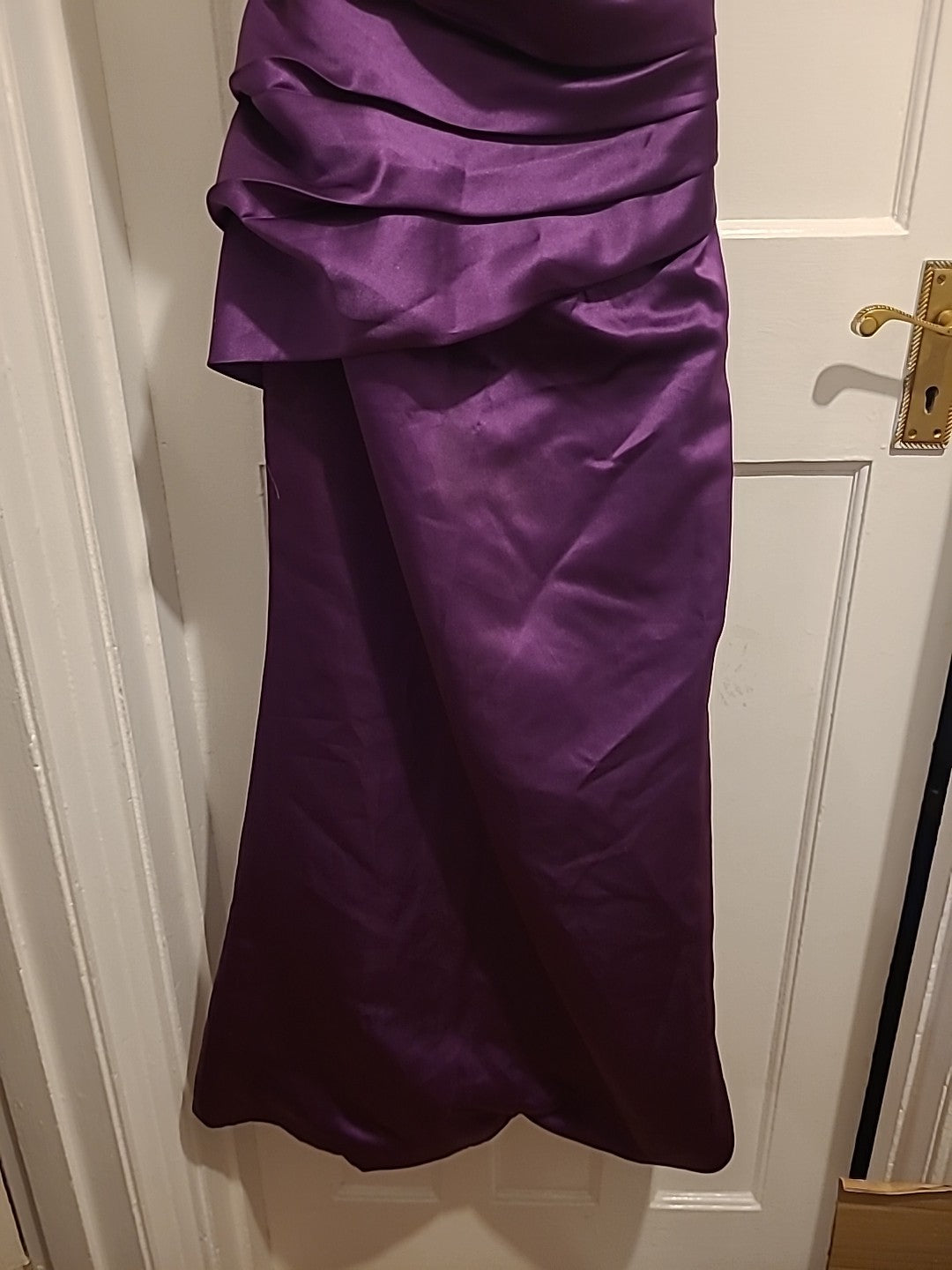 Ladies Size 8 Purple Bridemaid Dress