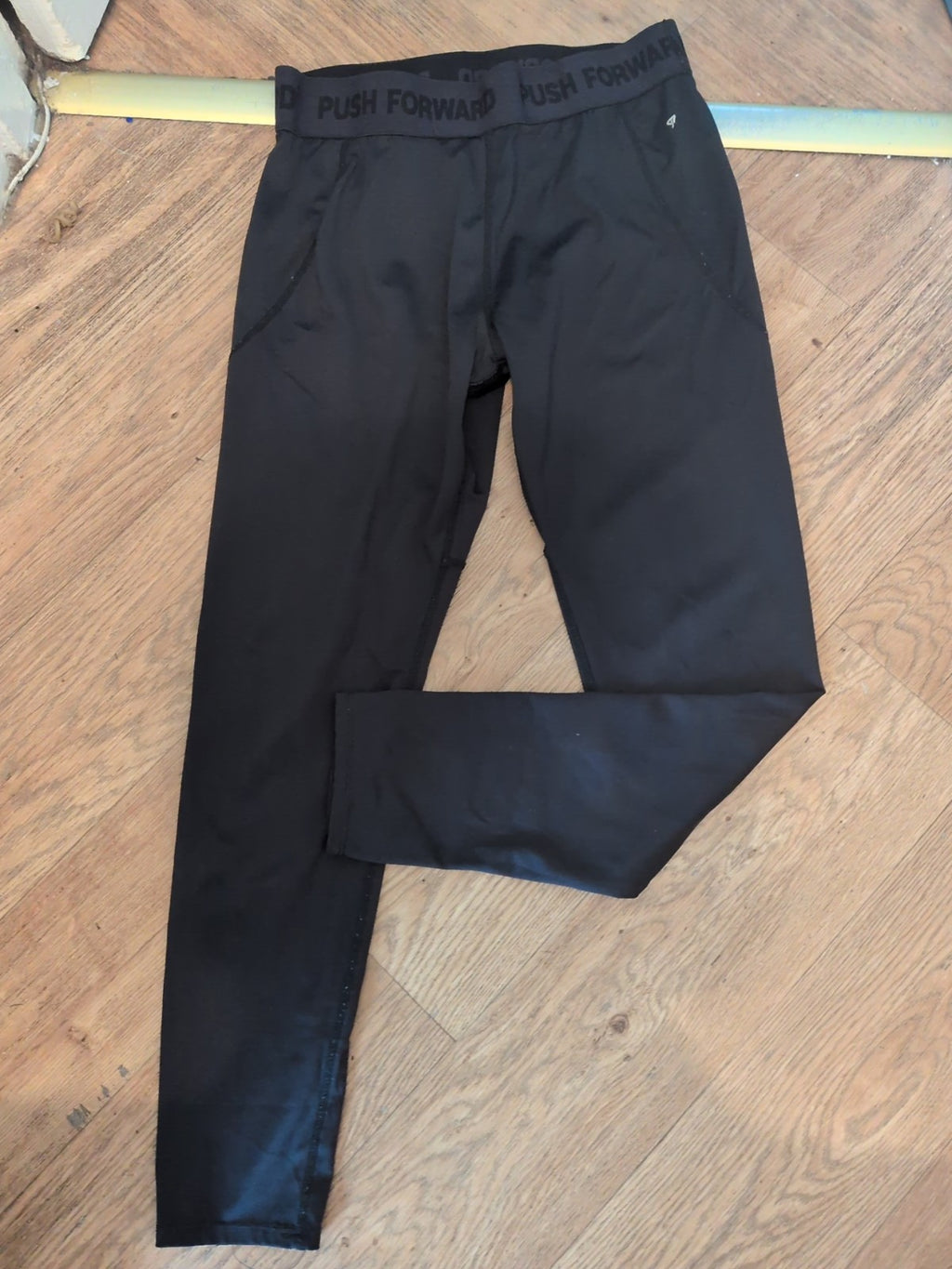 Workout Medium Push Forward Black Legging