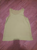 Ladies Primark 8 Lime Green Sleeveless Blouse