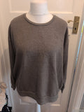 Primark 18 Grey Jumper Pullover Bobbling