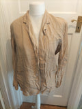 Anderson Large Beige Buttoned Shirt Long Sleeve