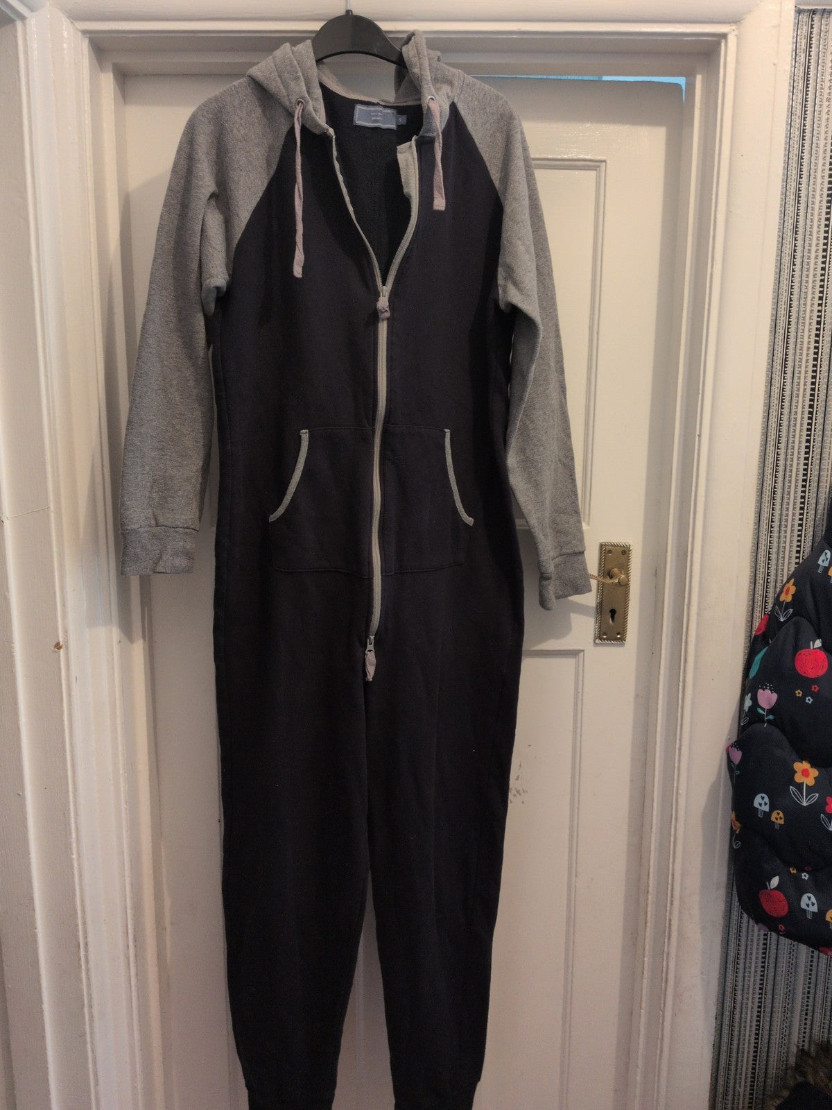 John Lewis Small Navy And Grey All On One Pyjama