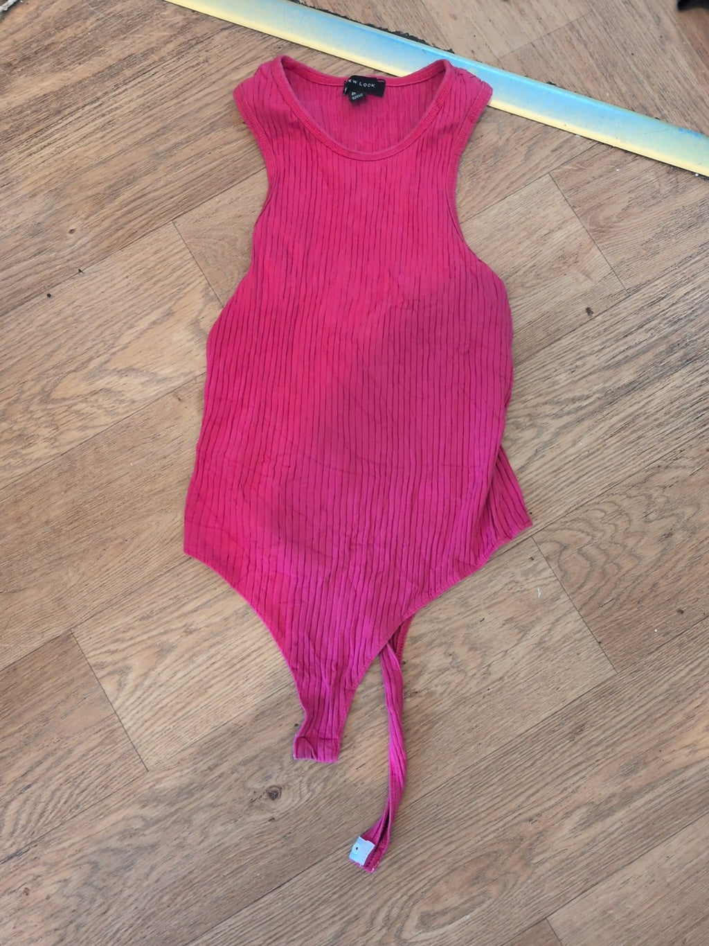 New Look 12 Pink Sleeveless Bodysuit