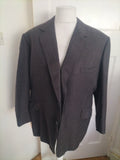 Mens Size XL Dark Grey Fleck Lined Blazer