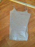 Primark 10-12 Small Stretch Cami In Grey