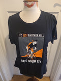 Mens Steadman Size Medium Black Cycling Short Sleeved Tshirt