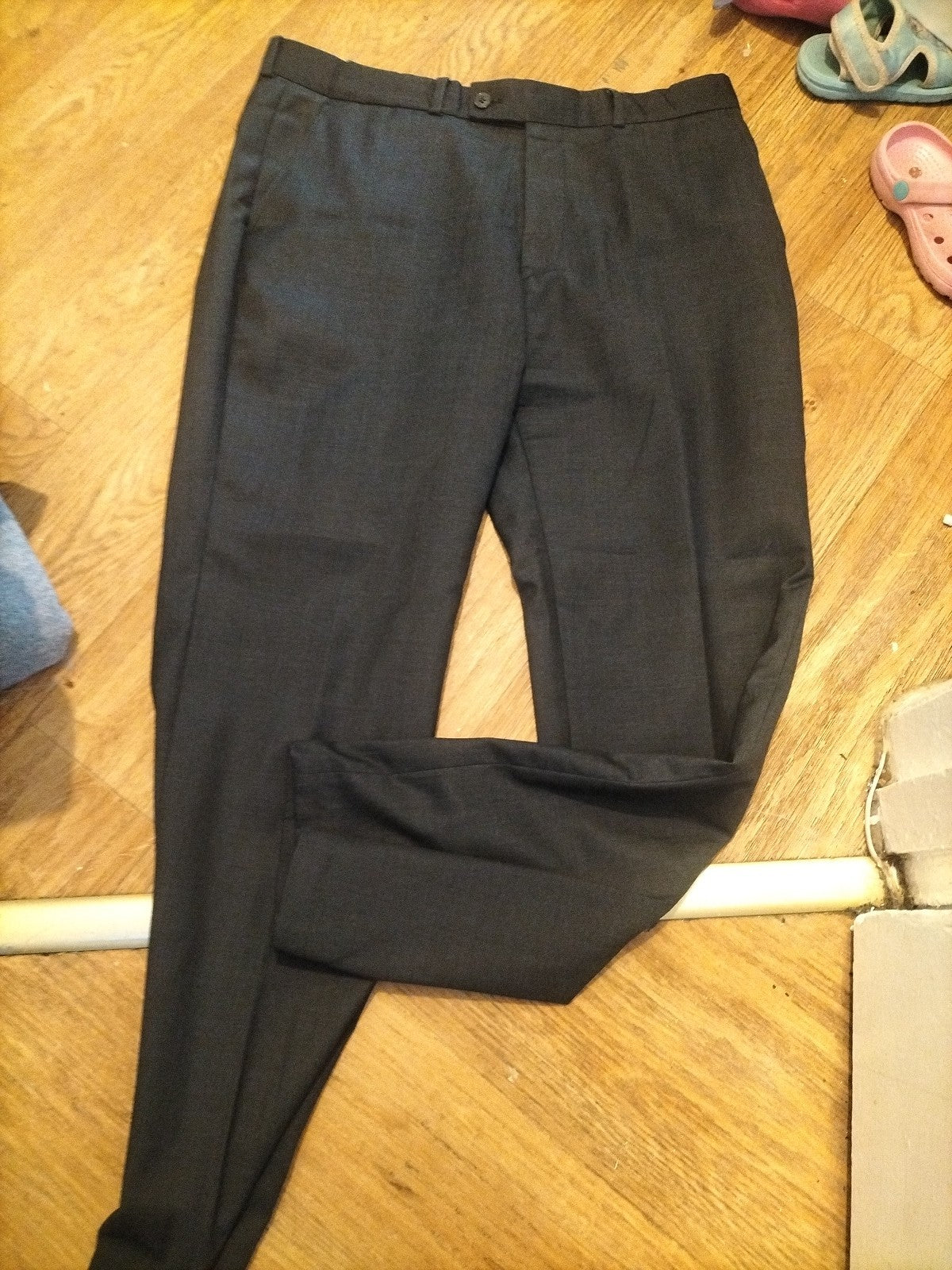 Mens Jeff Banks 2 Piece Suit 40in Blazer 36in Waist Regular Trousers