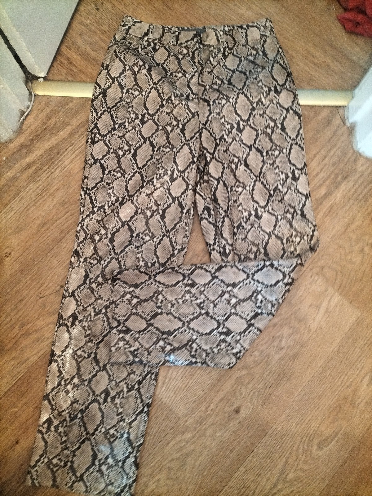 Primark 12 Snakeskin Style Trousers