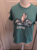 Primark Disney Medium Turquoise Stitch Pyjama Top