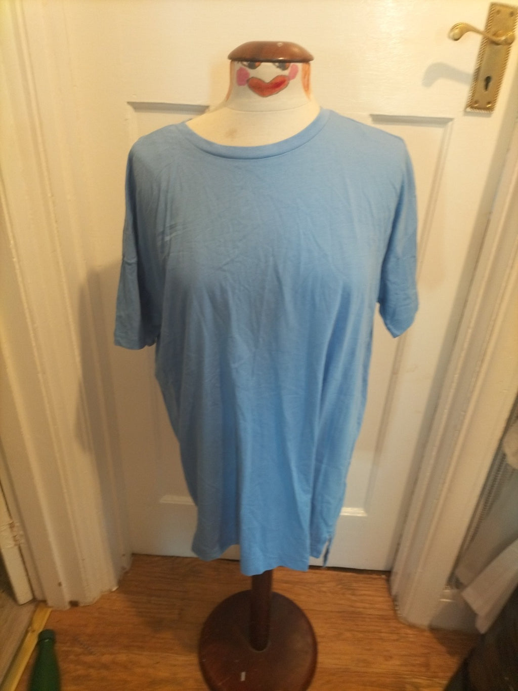 Ladies Next Size 12 Blue Short Tshirt Dress