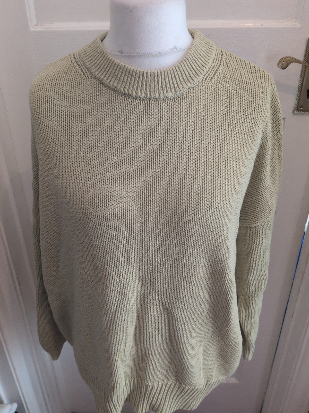 Tu 16 Pale Lime Knit Pullover Jumper