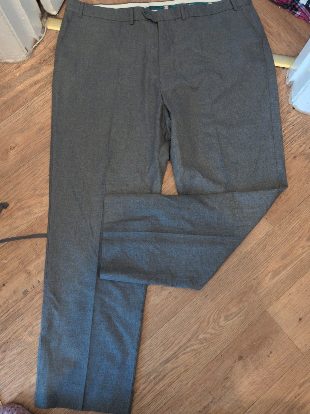 Dunn & Co 46L Grey Smart Trousers