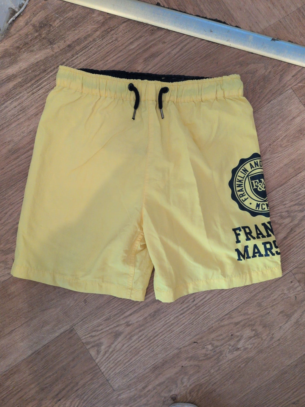 Franklin 13-14 Years Yellow Swim Shorts