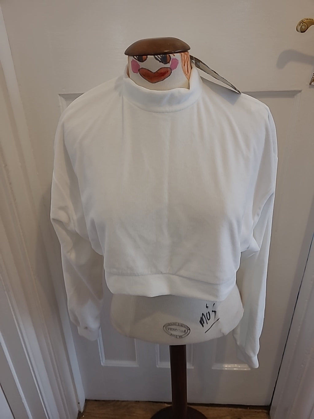 Brand New Boohoo Size 14 Ivory Valour Sweater