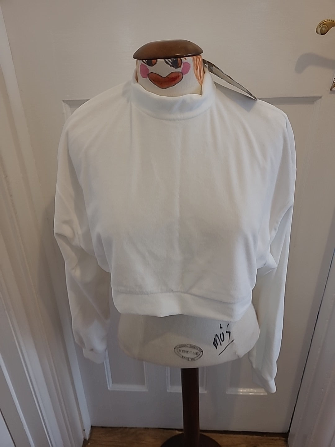 Brand New Boohoo Size 14 Ivory Valour Sweater