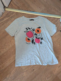 M&S Collection 10 Grey Short Sleeve Summer T-shirt